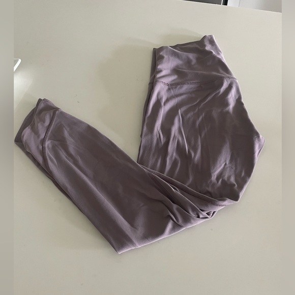 Ladies, Lululemon align crop leggings gray 25 inch - Picture 1 of 4